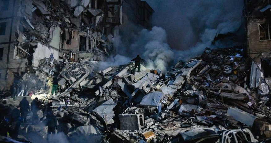 Zaporojyedə Rusiyanın raket hücumu nəticəsində ölənlərin sayı 11-ə çatıb