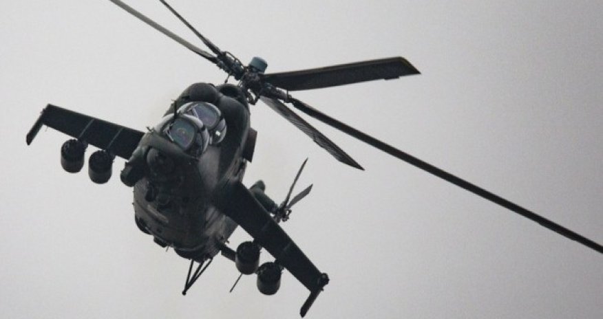 Polşada Mi-24 hərbi helikopteri qəzaya uğrayıb