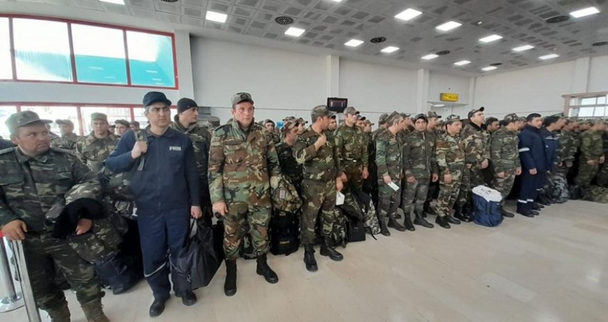 Kahramanmaraşdakı azərbaycanlı xilasedicilərin sonuncu qrupu Vətənə yola salınıb