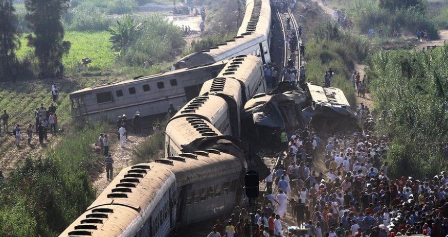 Misirdə sərnişin qatarı relsdən çıxıb, ölən və xəsarət alanlar var