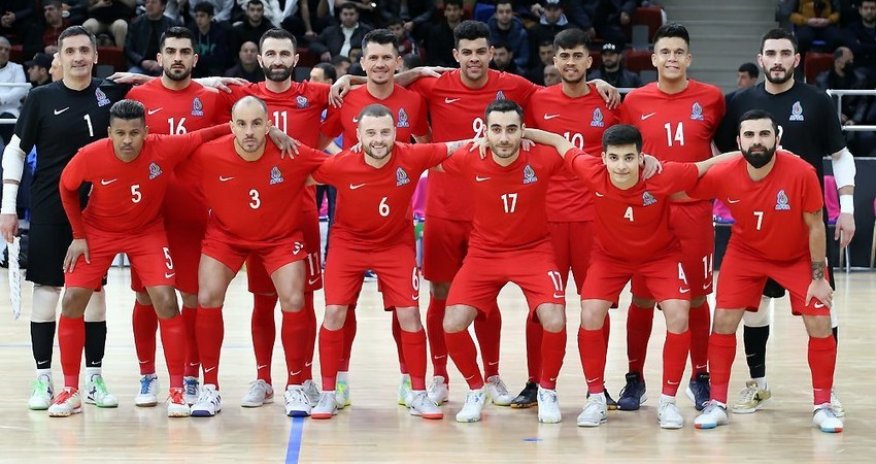 Azərbaycanın futzal yığması Polşaya böyük hesabla uduzaraq qrup liderliyini əldən verib