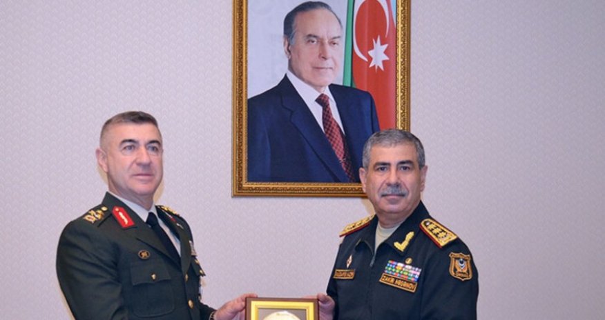 Azerbaijani Defense Minister meets with NATO representative