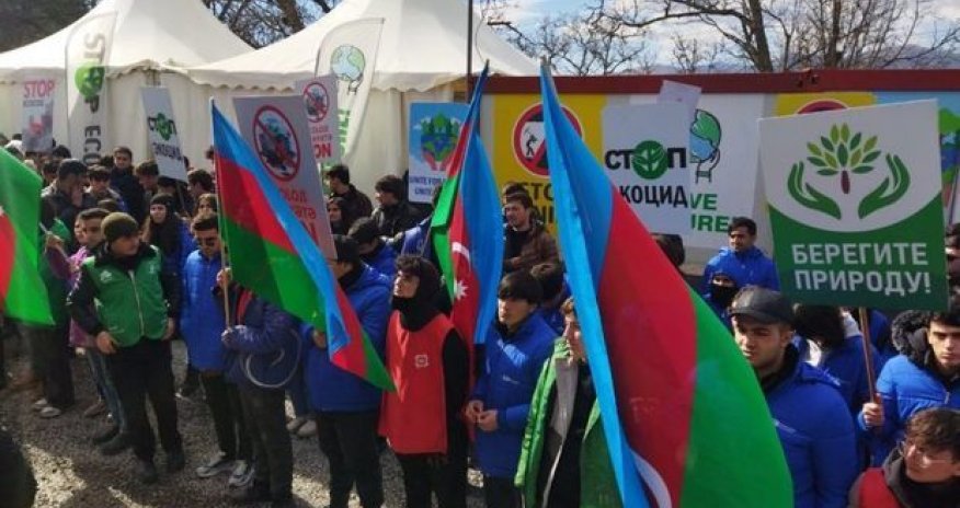 Акция протеста на дороге Ханкенди - Лачын продолжается 90-й день