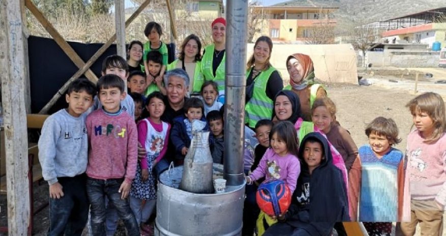 TÜRKSOY-un Baş katibi Hatayda zəlzələdən zərərçəkənlərə dəstək olub