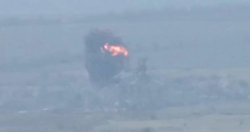 Ukrayna Baxmutda Rusiyanın Su-24 təyyarəsini vurub