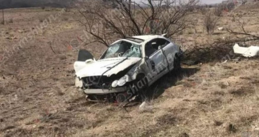 Zəngəzurda erməni hərbçilər qəzaya uğrayıb