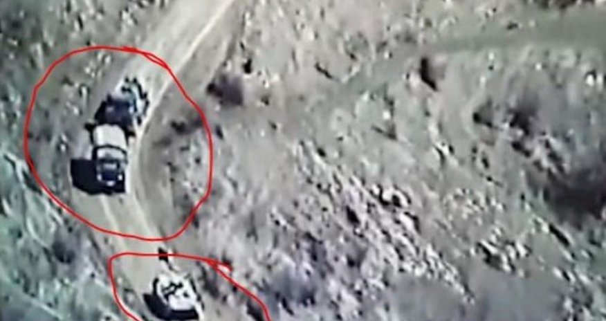 MN Qarabağda qanunsuz hərbi daşımalar barədə görüntülər yaydı