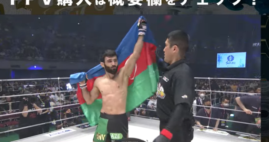 Azərbaycanın MMA döyüşçüsü 20 saniyəyə nokautla qalib gəlib