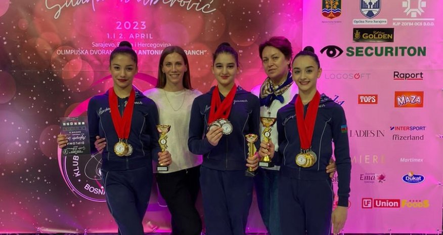 Azərbaycan gimnastları beynəlxalq turnirdə 13 medal qazanıblar