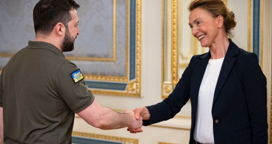 Ukrayna Prezidenti Avropa Şurasının Baş katibi ilə görüşüb