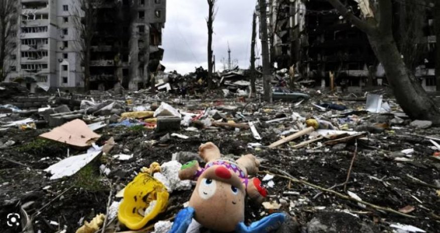 Rusiya Ukrayna müharibəsində ölən uşaqların sayı açıqlanıb