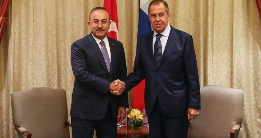 Lavrov və Çavuşoğlu sülh müqaviləsindən danışdı
