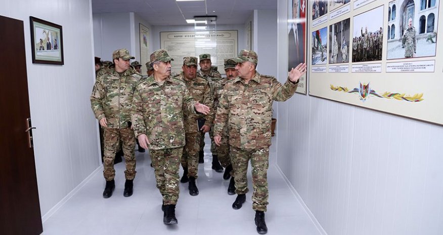 Azad olunan ərazilərdə Azərbaycan Ordusunun yeni hərbi hissəsi istifadəyə verilib