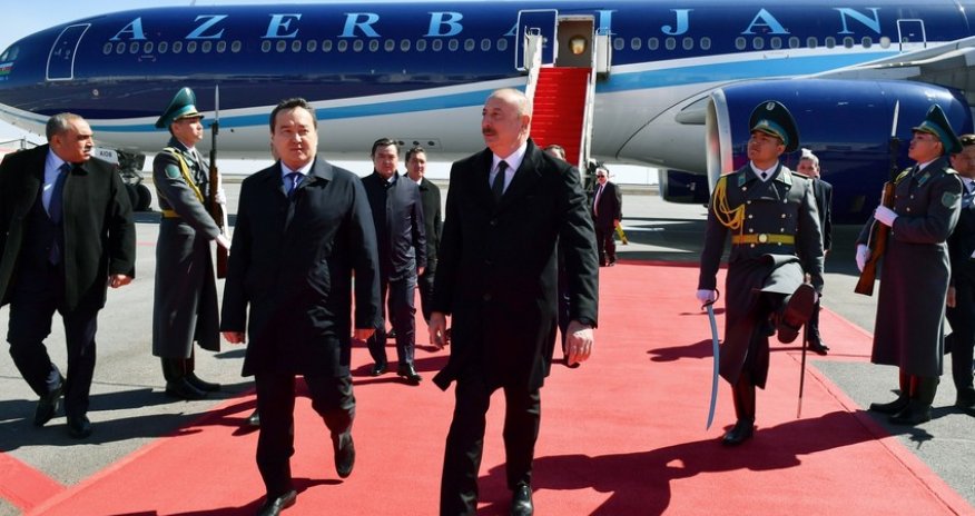 Azərbaycan-Qazaxıstan sənədləri imzalanıb -YENİLƏNİB