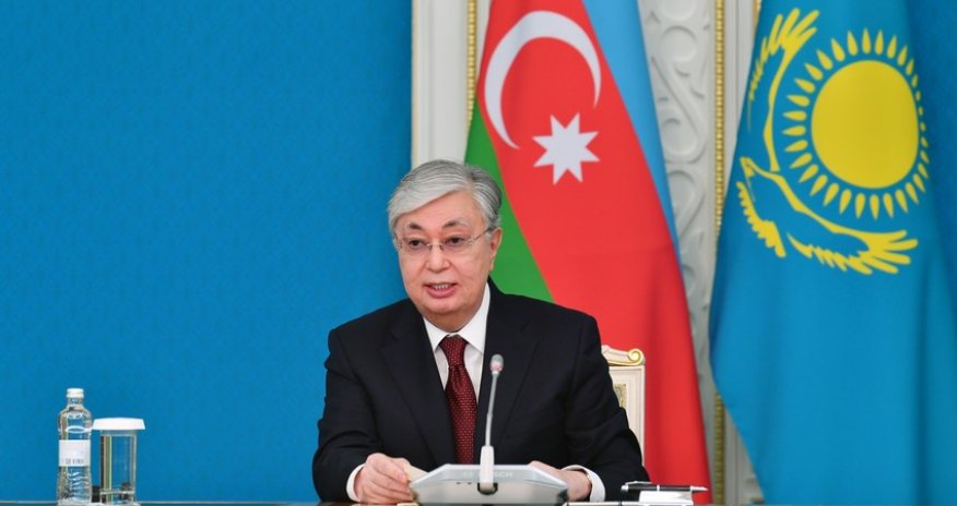 Tokayev: Kazakhstan stands for soonest conclusion of peace treaty between Baku and Yerevan