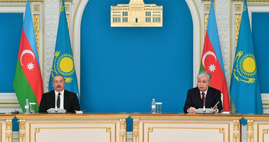Prezidentlər mətbuata bəyanatlarla çıxış etdilər -Yenilənib