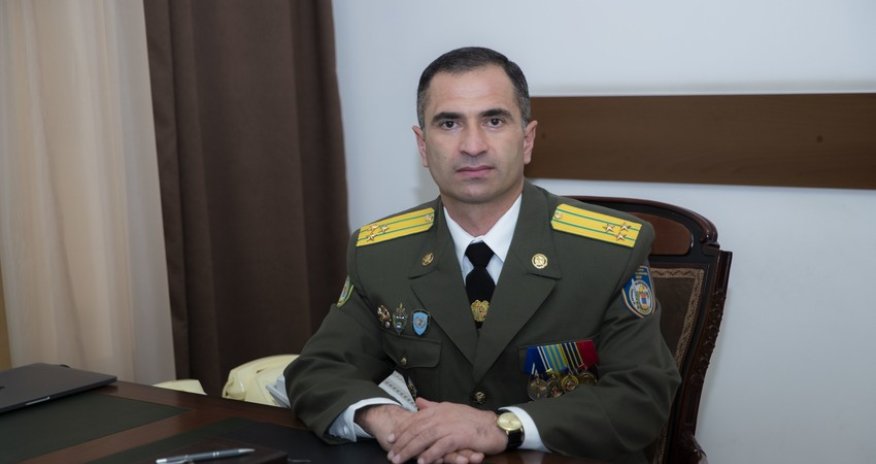 Ermənistan Sərhəd Qoşunlarının komandanı vəzifəsindən azad edilib