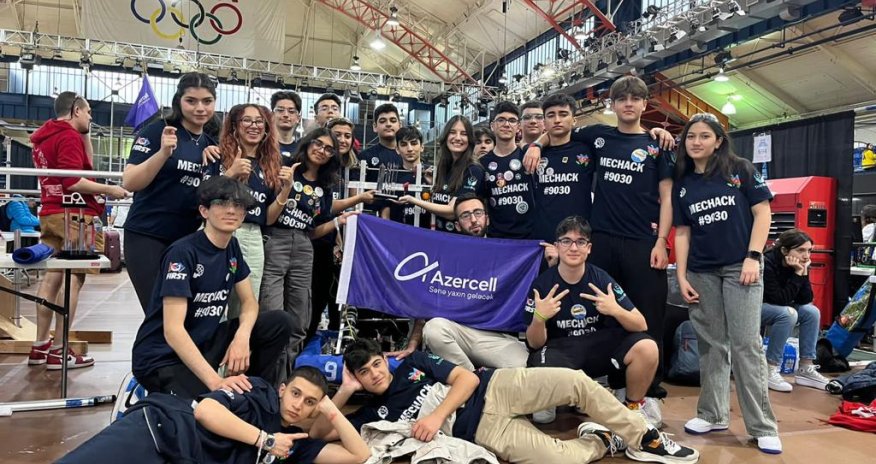 Young roboticists of Azerbaijan qualified for Championship in the US!