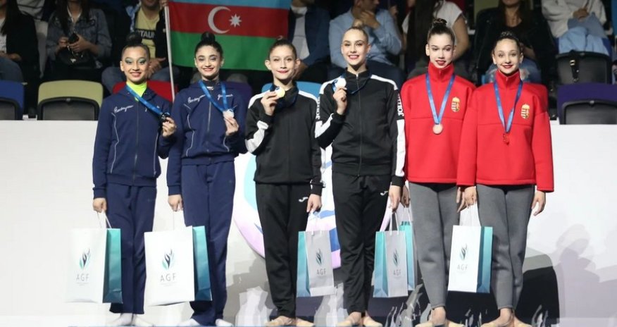 Азербайджанские гимнастки завоевали медали на международном турнире