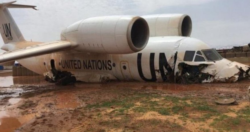 Sudanda BMT-nin təyyarəsi vuruldu