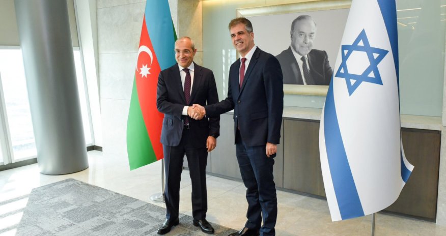 Azərbaycanla İsrail arasında iqtisadi əməkdaşlıq və perspektiv layihələr müzakirə edilib