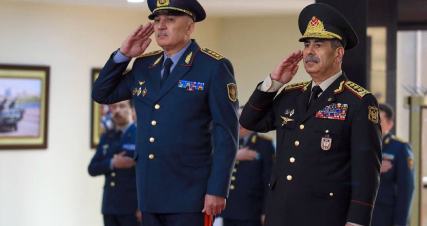 Zakir Həsənov qazaxıstanlı həmkarı ilə görüşüb