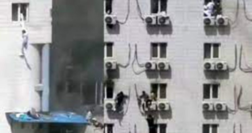 Pekində xəstəxanada yanğın - Xeyli sayda ölən var