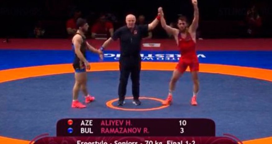 Hacı Əliyev 4-cü dəfə Avropa çempionu oldu