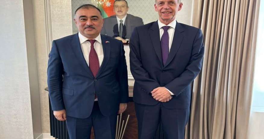 Azərbaycan səfiri Norveçin Ankaradakı səfiri ilə görüşüb - FOTO