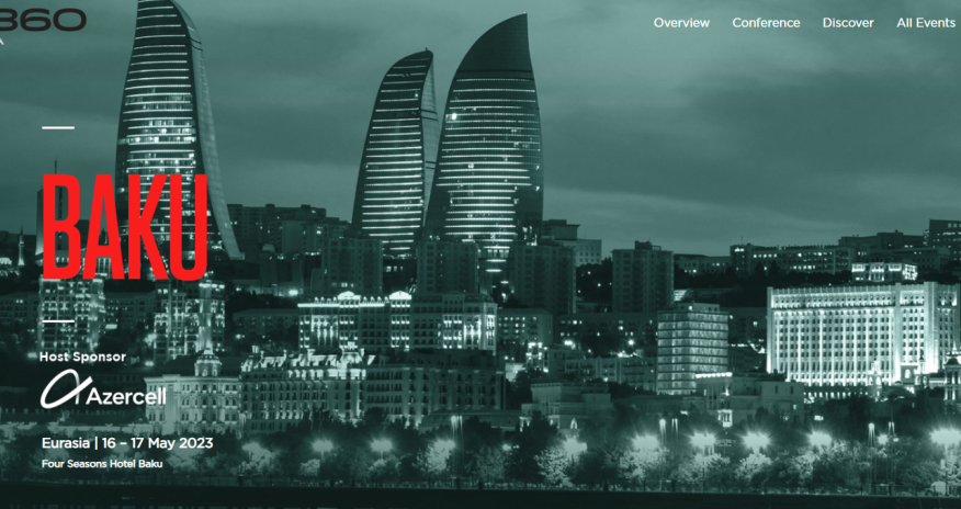 Azercell “GSMA M360 EURASIA 2023” konfransının baş sponsorudur