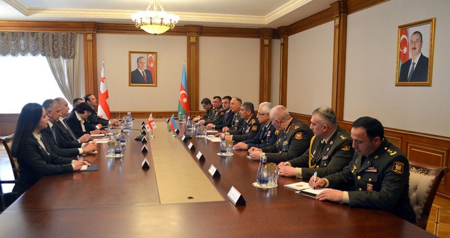 Azərbaycan ilə Gürcüstan arasında müdafiə sahəsində əməkdaşlıq haqqında saziş imzalanıb