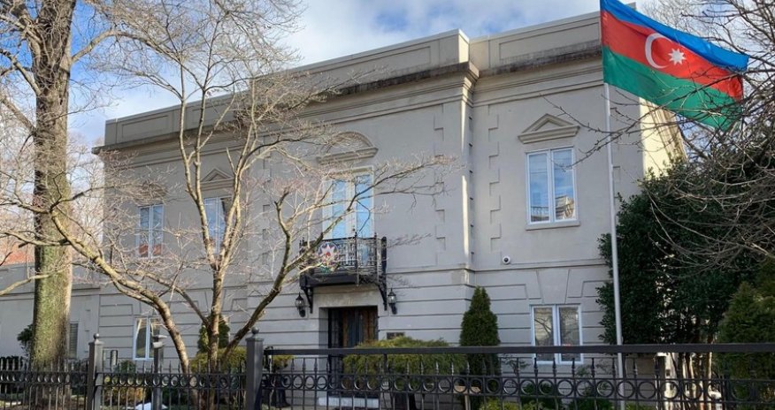 Ambassador Ibrahim says Armenians protest outside Azerbaijani Embassy