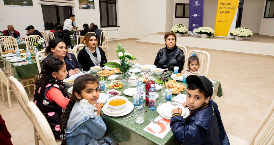 30 ildən sonra doğma torpaqda açılan ilk iftar süfrəsi- FOTOLAR