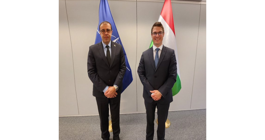 Azərbaycanın və Macarıstanın NATO-dakı səfirləri görüşüb