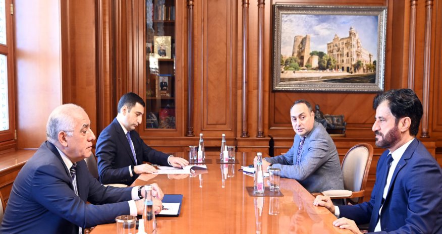 Əli Əsədov Beynəlxalq Avtomobil Federasiyasının prezidenti ilə görüşüb