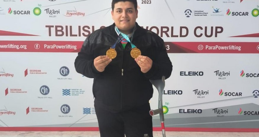 Two more Azerbaijani para-athletes win medals at World Cup
