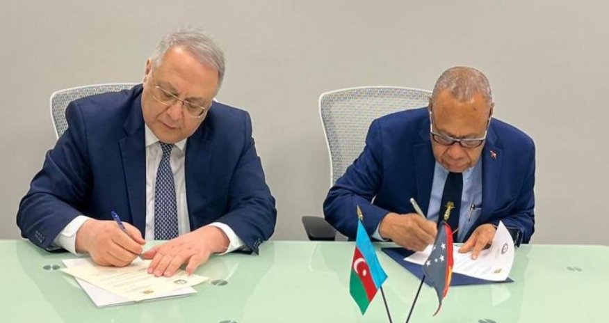 Azərbaycan Papua Yeni Qvineya ilə diplomatik münasibətlər qurub