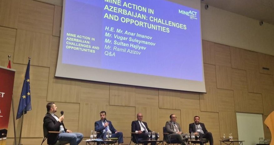 Xorvatiyada beynəlxalq simpoziumda Azərbaycanın mina problemi müzakirə olunub