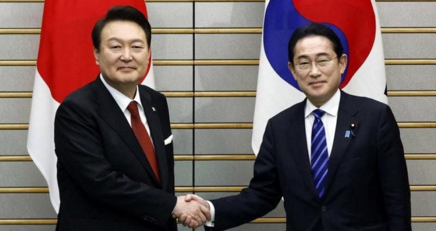 Yaponiya Baş nazirinin 12 ildən sonra Seula səfəri başlayıb