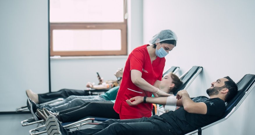 Kapital Bank-da növbəti dəfə qanvermə aksiyası keçirilib