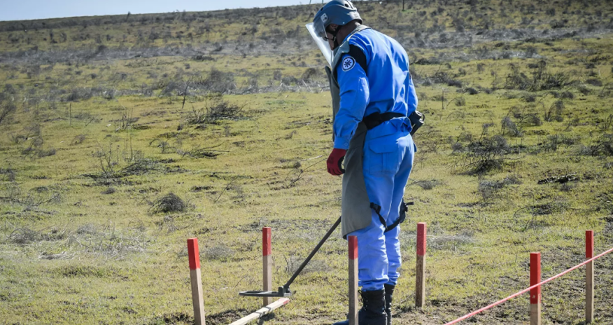 Over 160 mines found in liberated territories of Azerbaijan