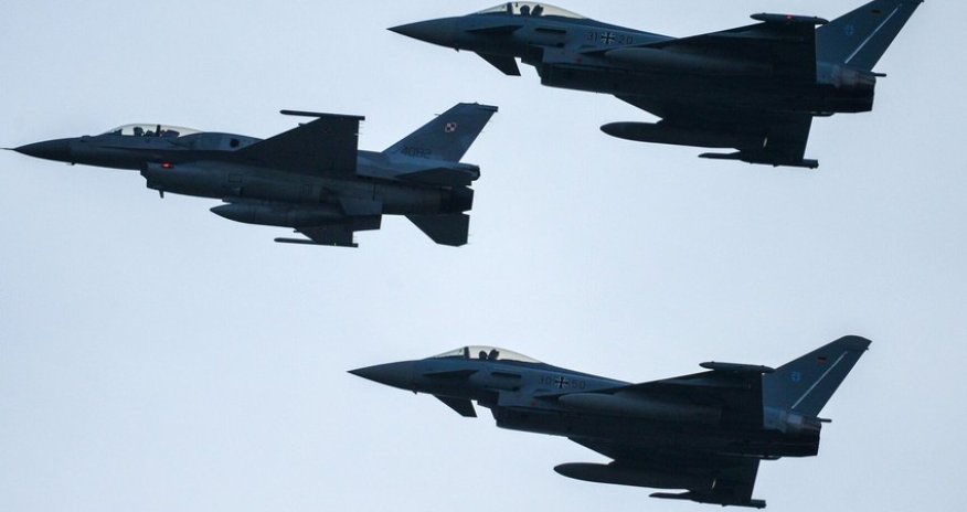 NATO təyyarələri Qara dəniz bölgəsində yüksək hazırlıq vəziyyətinə gətirilib