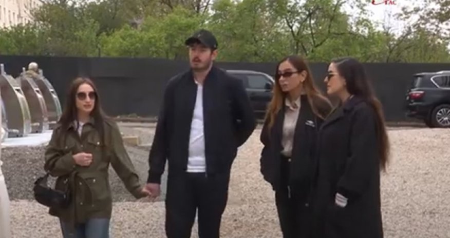 Heydər Əliyev ilk dəfə xanımı ilə görüntüləndi - VİDEO