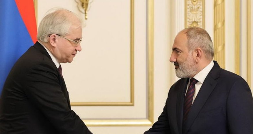 Paşinyan Rusiya XİN-in nümayəndəsi ilə Azərbaycan-Ermənistan münasibətlərinin tənzimlənməsini müzakirə edib