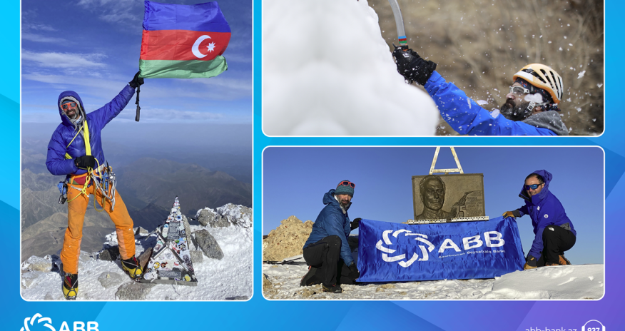 Everesti fəth etmiş ilk Azərbaycan alpinisti ABB-nin dəstəyi  ilə tarixi səfərinə başladı