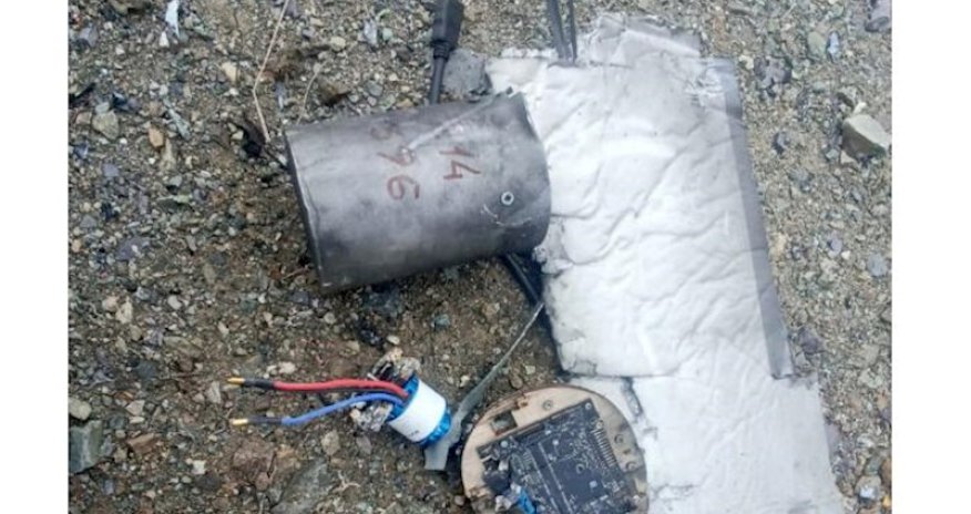 Ermənistana aid zərbə PUA-sı vuruldu - Fotolar