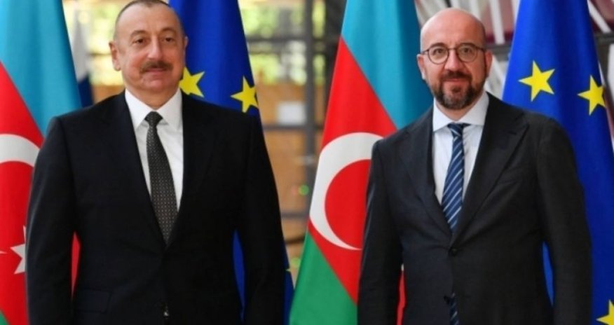 Brüsseldə Prezident İlham Əliyevin Şarl Mişellə görüşü başlayıb - Yenilənib