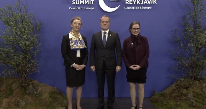 Azerbaijani FM meets Council of Europe Sec.-Gen.