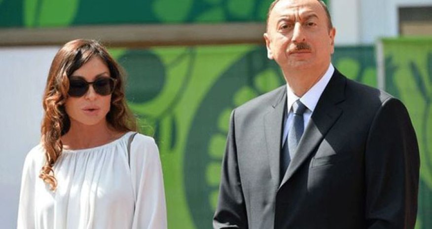 Prezidentlə xanımı Bakı Ekspo Mərkəzində sərgidə