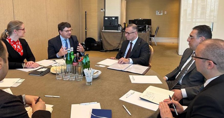 Azərbaycanın nümayəndə heyəti tibb sahəsində aparıcı beynəlxalq şirkətin rəhbərliyi ilə görüşüb